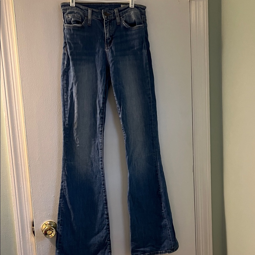 Classic Blue Flare Women's Jeans